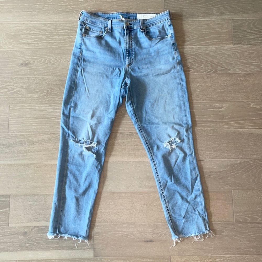 Rag & Bone High Rise Jeans